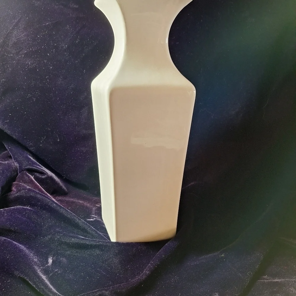 Haeger White Vase